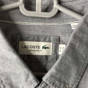Lacoste Gray Regular Fit Shirt